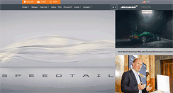 Desktop Screenshot of media.mclarenautomotive.com